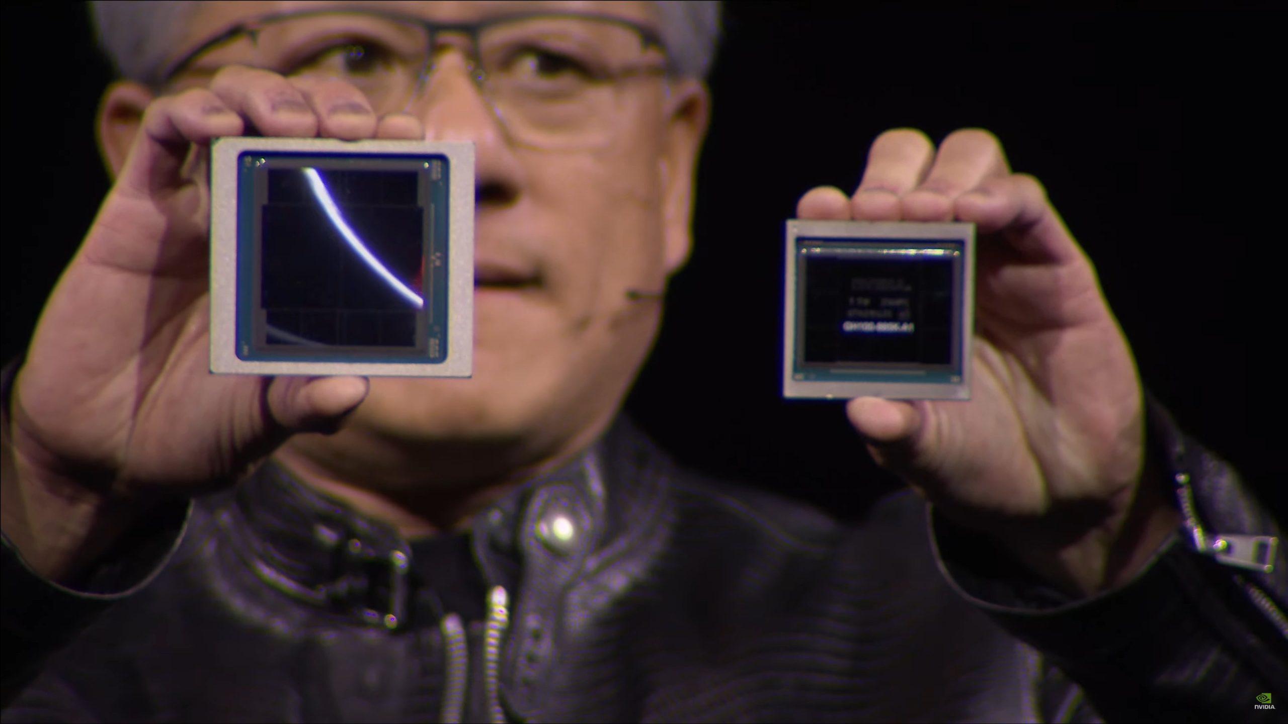 Nvidia afirma ca GPU-urile sale Blackwell ofera cresteri masive de putere si performanta fata de Hopper