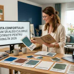 Arta Confortului: Cum să alegi culorile potrivite pentru living în 2026