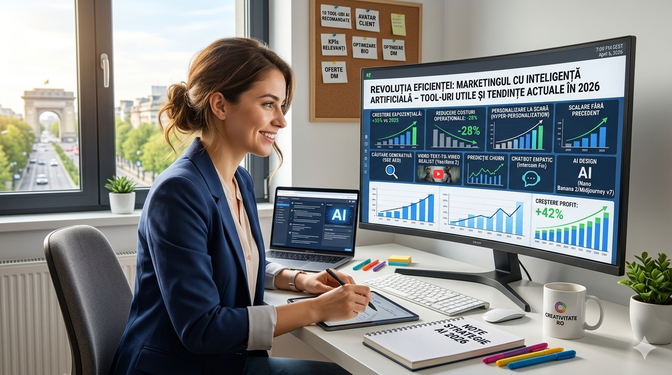 Marketingul cu inteligență artificială
