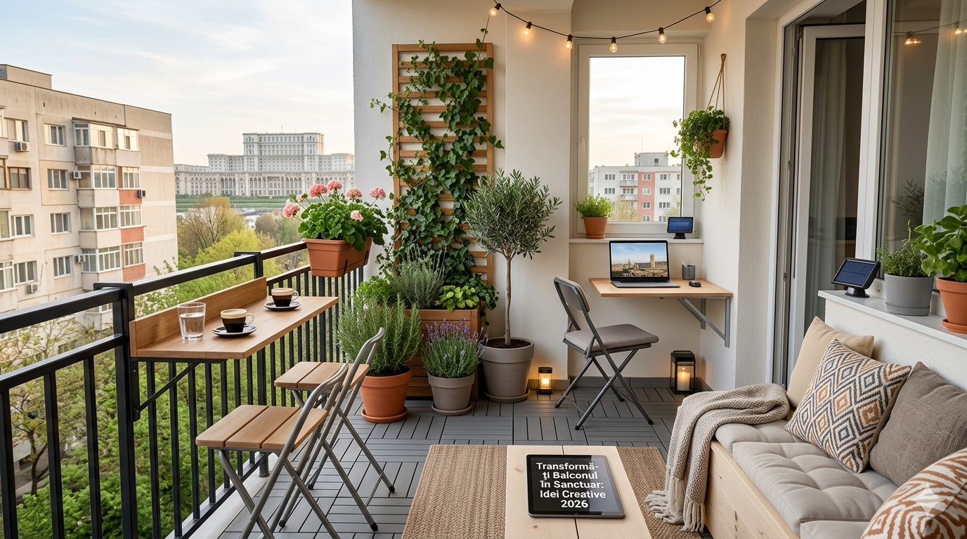 Transformă-ți Balconul în Sanctuar