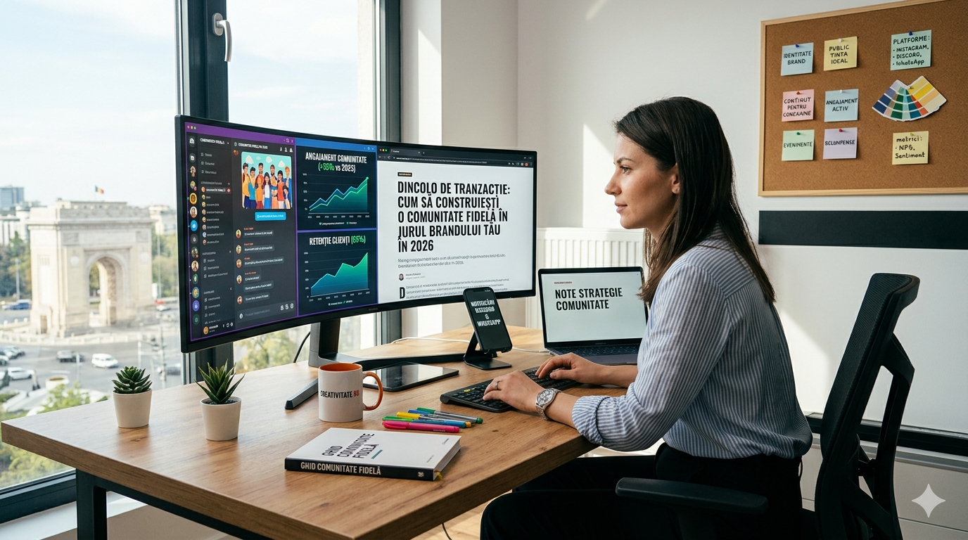 comunitate fidelă în jurul brandului