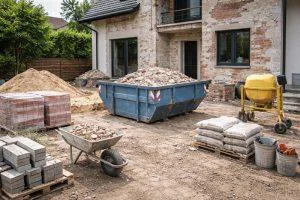 Renovare sau construcție? De ce ai nevoie de un container de moloz pentru un șantier eficient