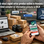 Cum să vinzi rapid orice produs online în România în 2026 – Ghid complet cu alternative gratuite la OLX