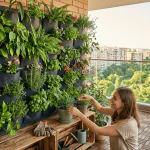 Cum să creezi o grădină verticală în apartament sau pe balcon